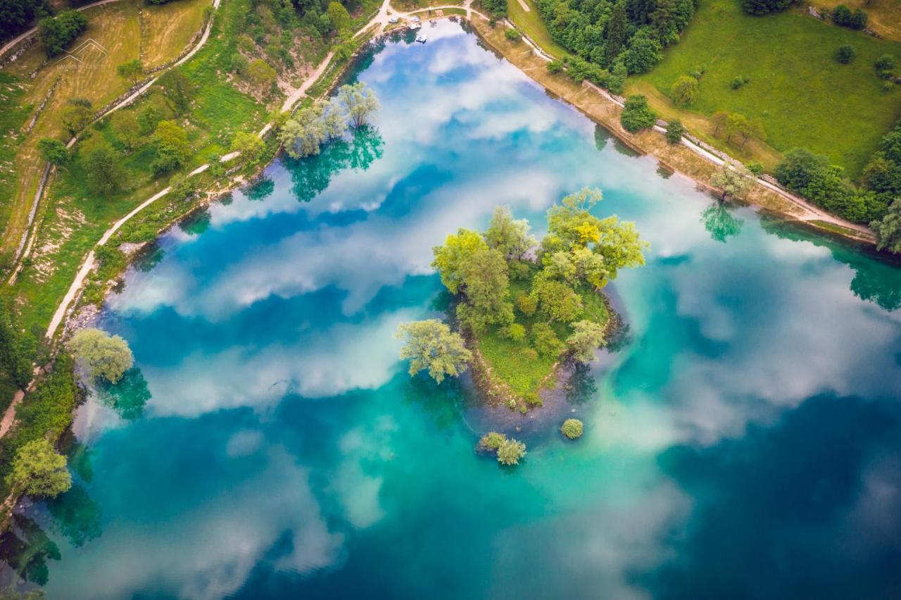 La Rustica Sul Lago Di Tenno Mansarda Kültér fotó