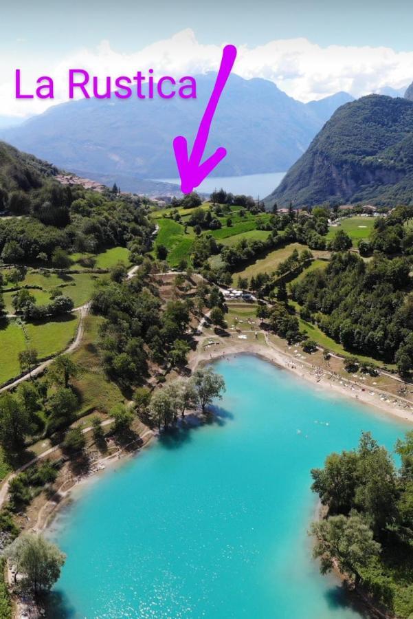 La Rustica Sul Lago Di Tenno Mansarda Kültér fotó